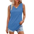thumbnail image 1 of AviBest Womens Tank Tops 2025 Loose Fit Casual V Neck Shirts Flowy Sleeveless Summer Tops,S~3XL, 1 of 6