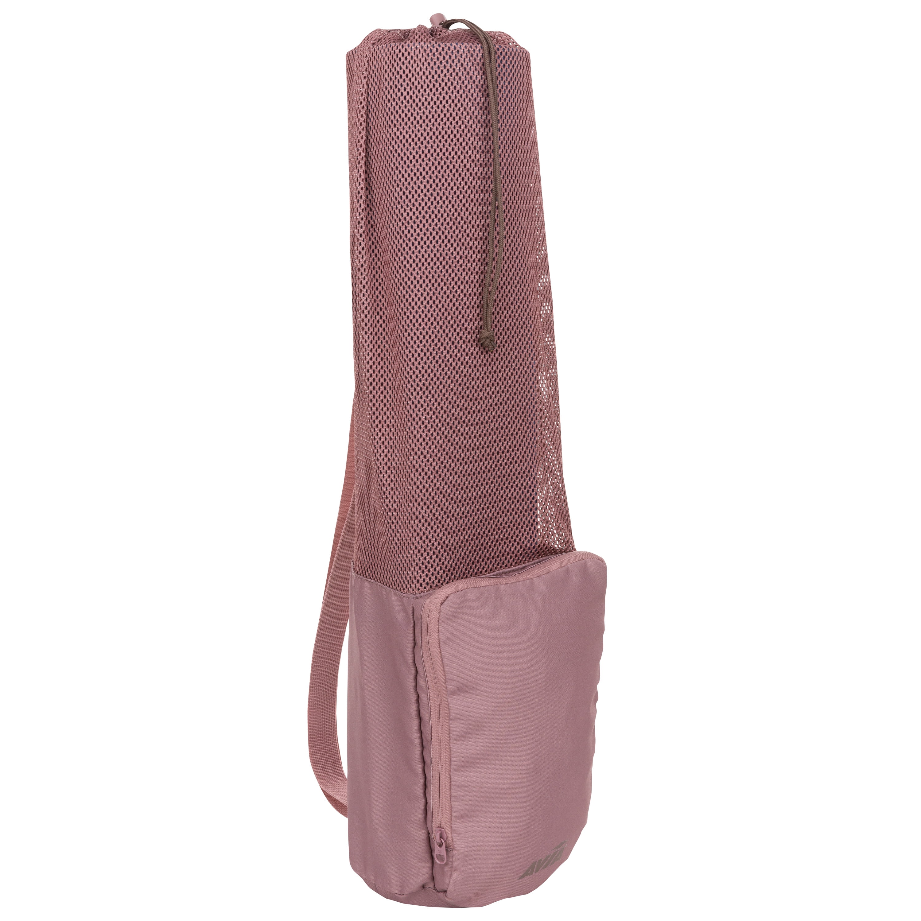 Avia 20 Liter Midnight Mauve Yoga Mat Bag Carry Sports, Unisex, Polyester