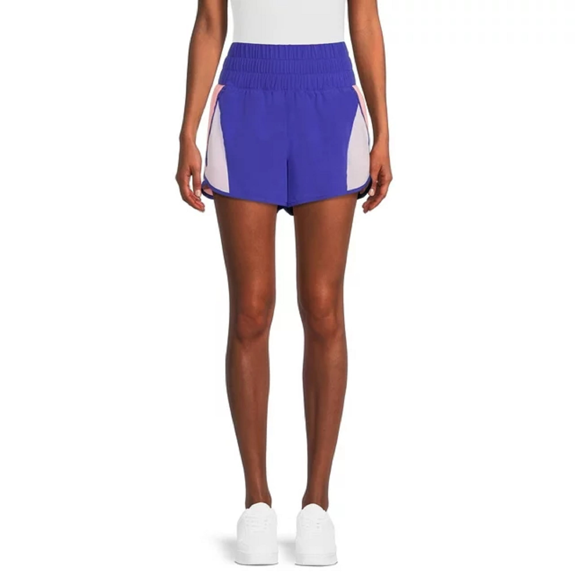 Avia Activewear Women's HighRise 3” Running Shorts with Brief Liner