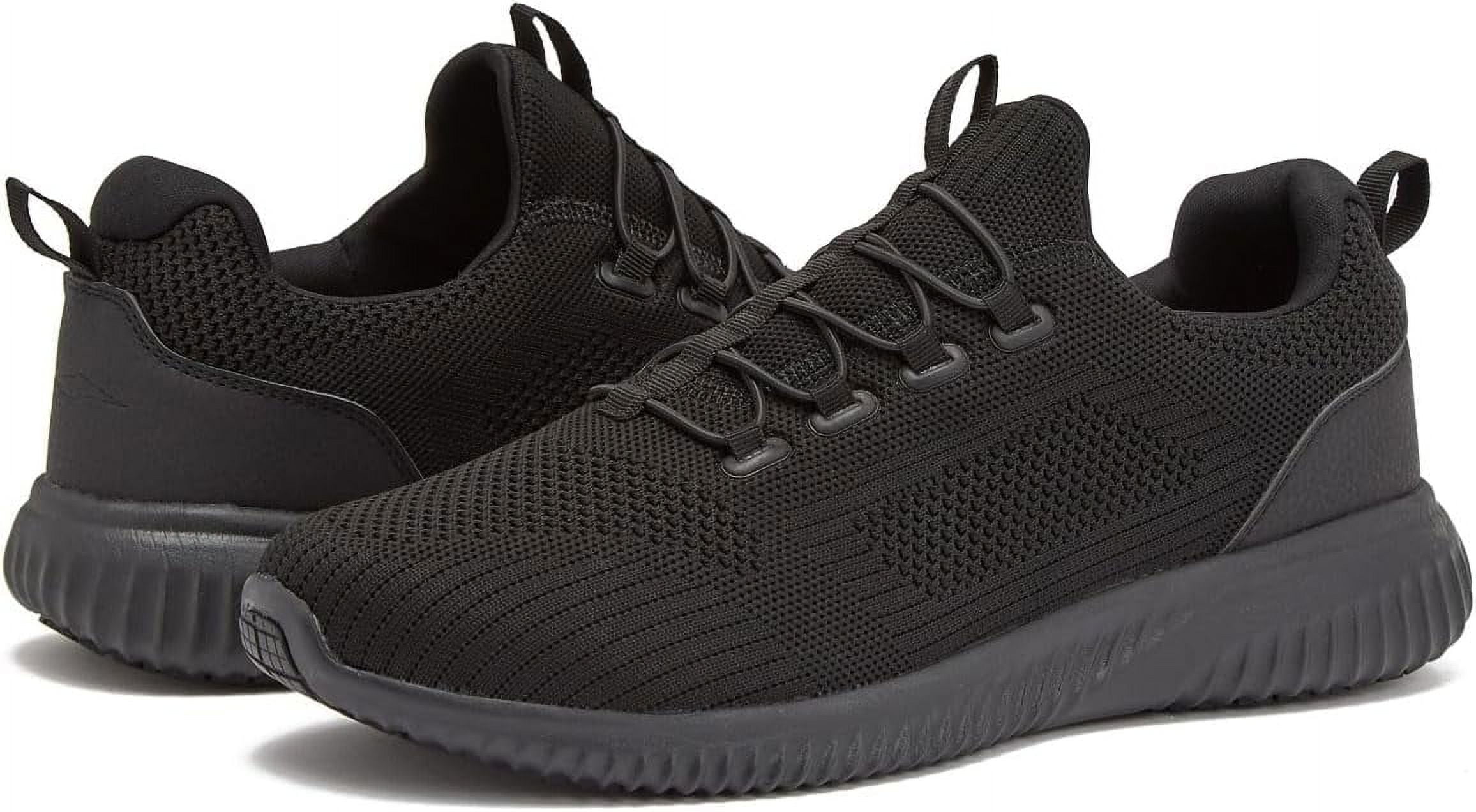 Avia Anchor Black Slip Resistant Mesh Slip-on Shoes for Men
