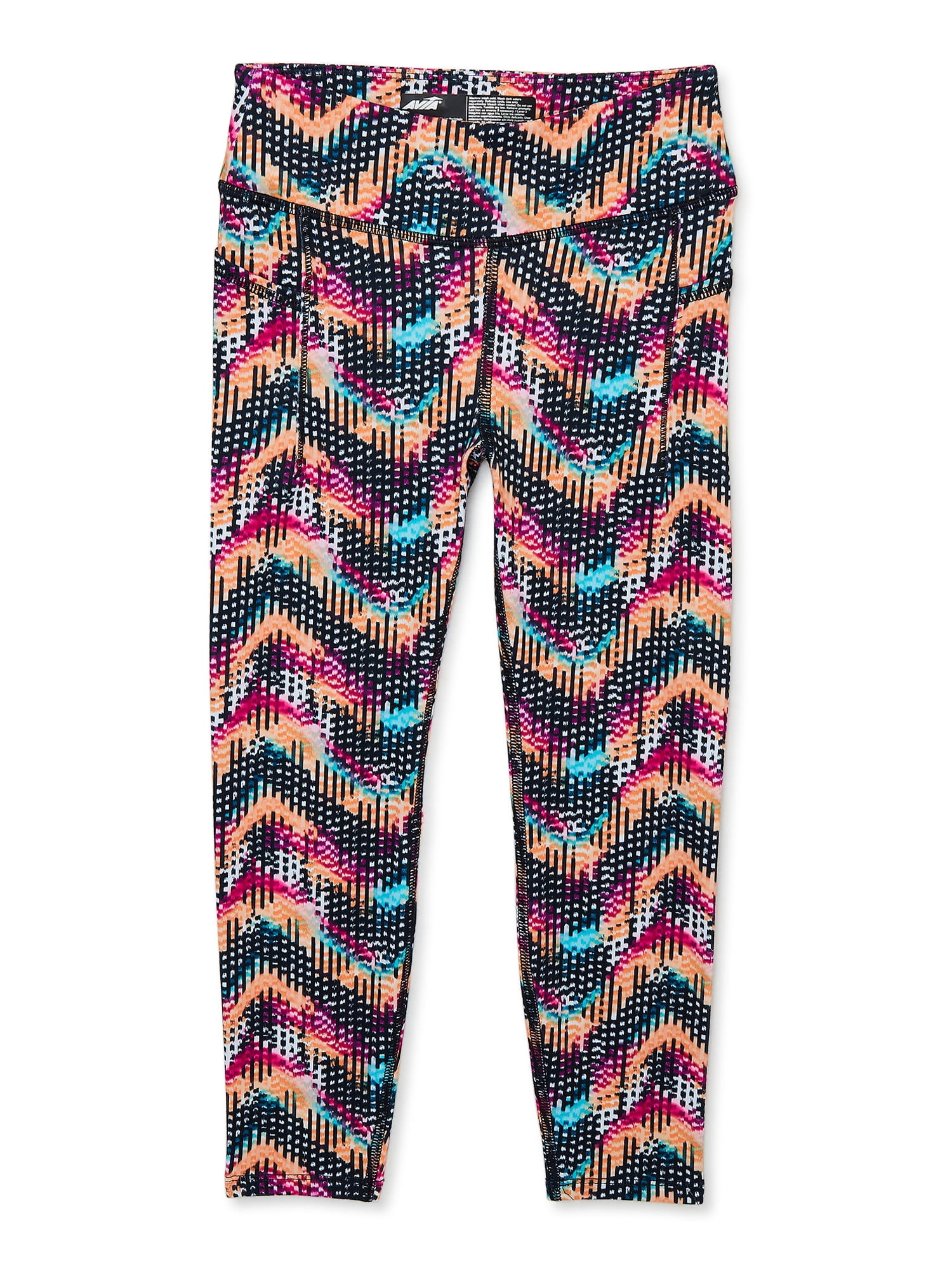 Avia Girls Active Performance Pants with Pockets, Sizes 418 Plus