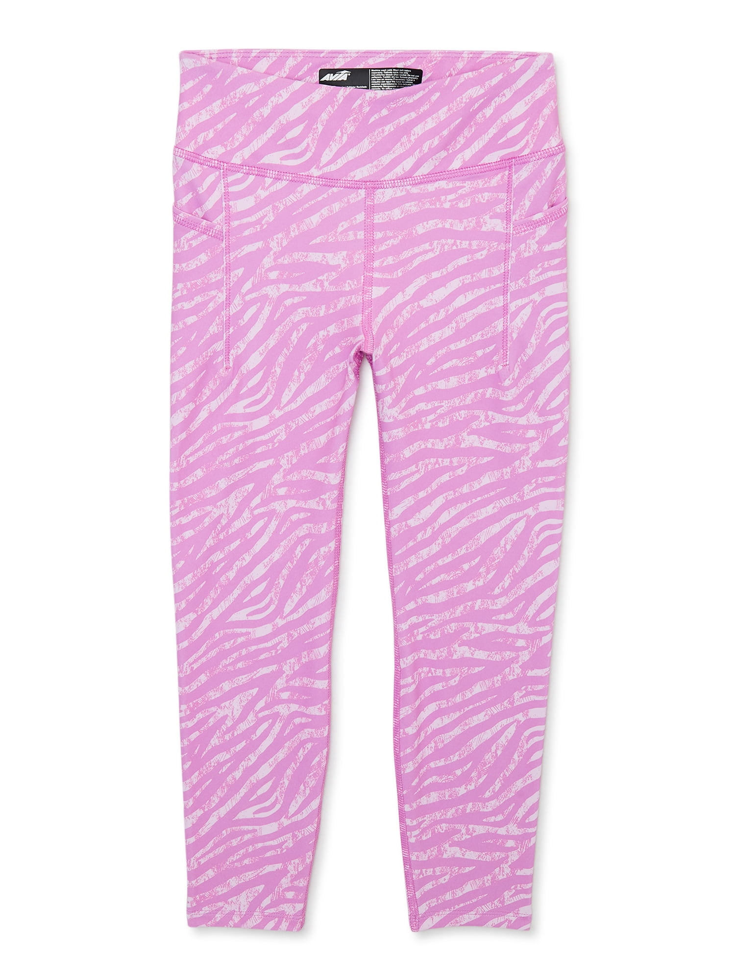 Avia Girls Active Performance Pants with Pockets, Sizes 418 Plus