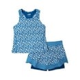 thumbnail image 1 of Avia Girls Active Racerback Tank Top and Skort, 2-Piece Set, Sizes 4-18 & Plus, 1 of 3