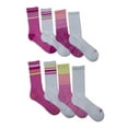 thumbnail image 1 of Avia Girls Performance Cushioned Crew Socks, 8-Pack, Sizes S-L, 1 of 2