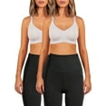 thumbnail image 1 of Avia Wireless Sports Bra for Women, High Support, XS-3XL, 2-Pack, 1 of 5