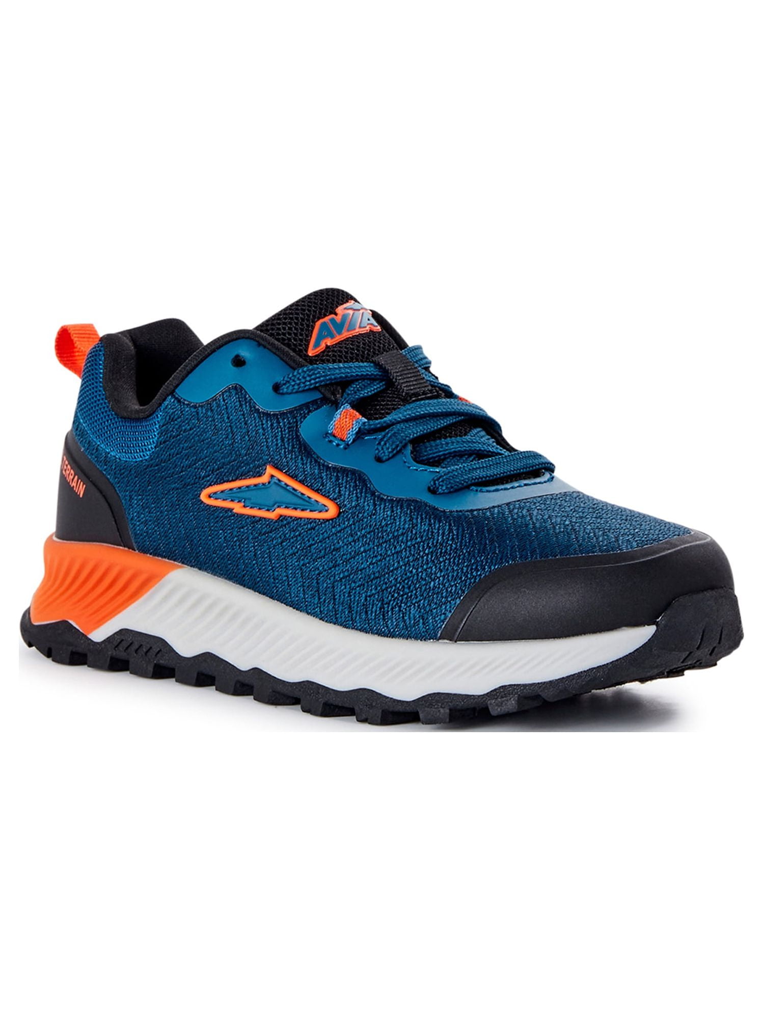 Avia Little & Big Boys Knit Trail Shoes, Sizes 12-6