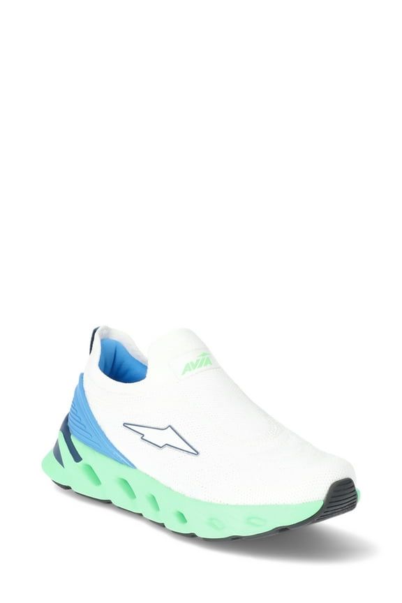 Honeycomb Toddler and Big Boys Slip On Knit Sneakers