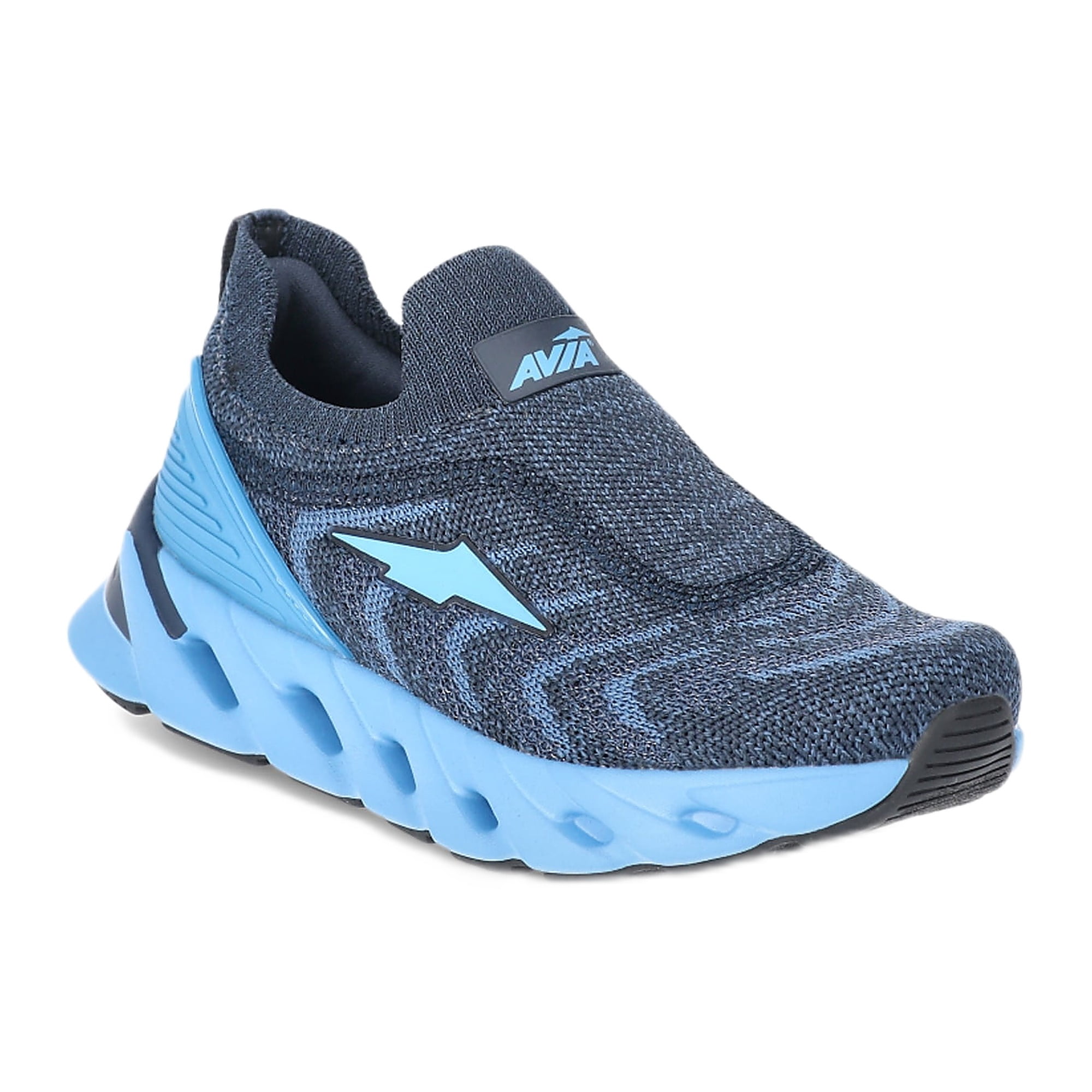 Avia Honeycomb Toddler, Little, and Big Kid Slip On Knit Sneakers
