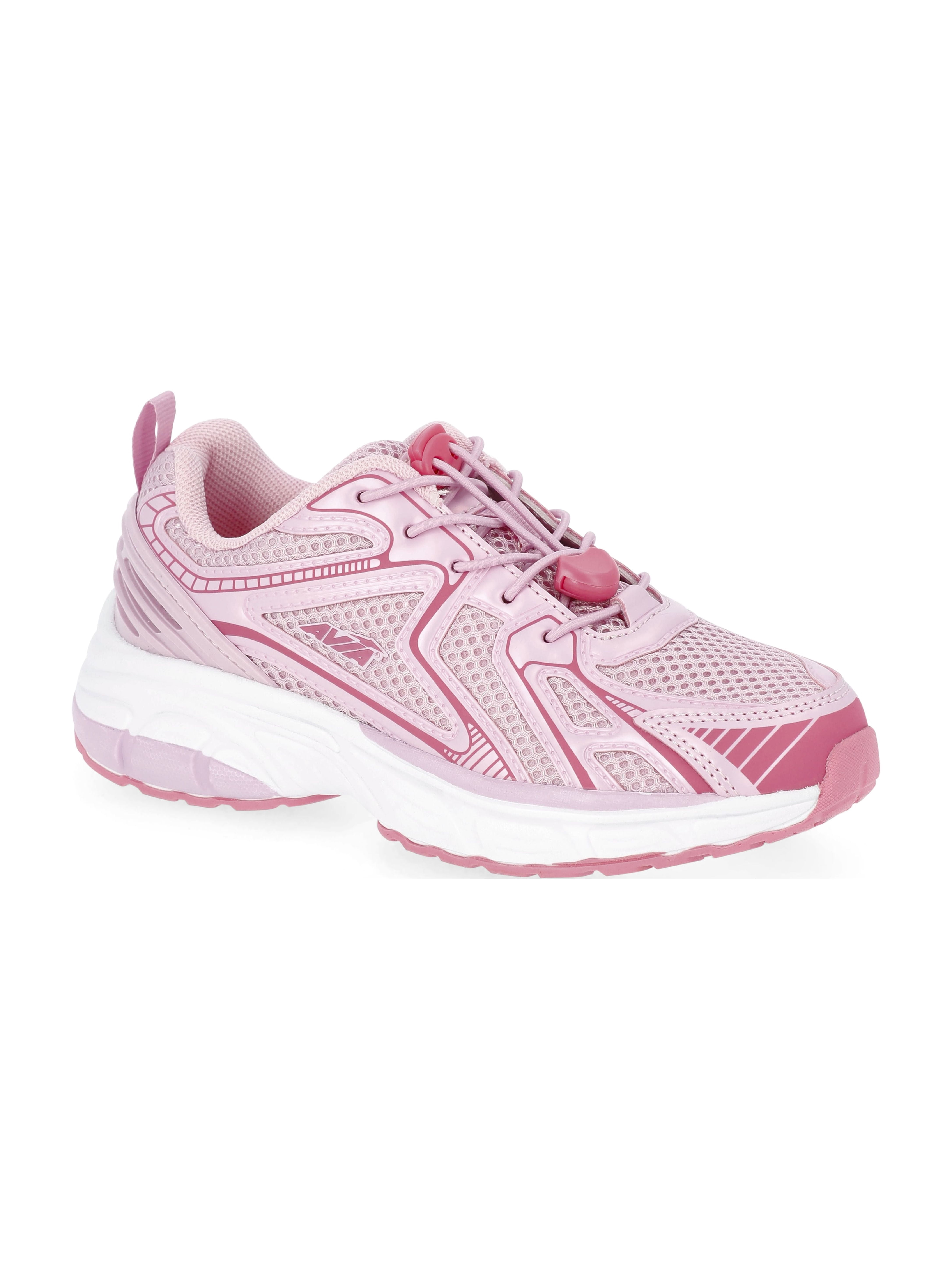 Avia Kids Running Sneakers with Bungee Laces