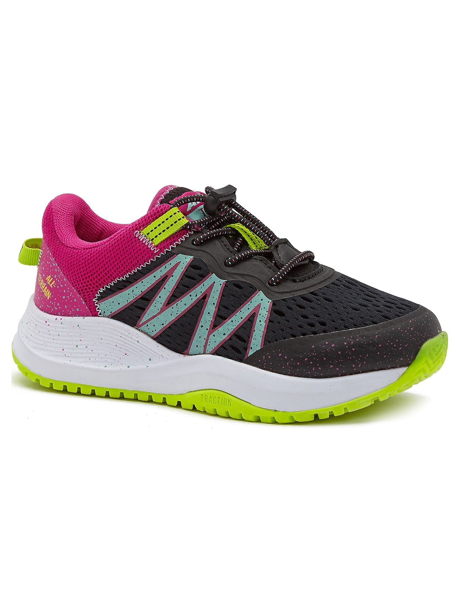 Avia Little Girl & Big Girl Trail Runner Sneaker, Size 13-6 - Walmart.com