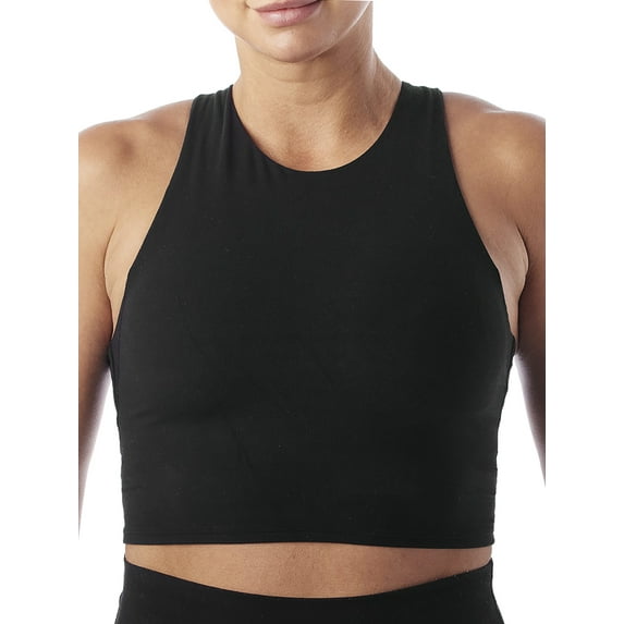 Avia Crop Sports Bra for Women, Low Support, XS-2X, A-C to D-DD