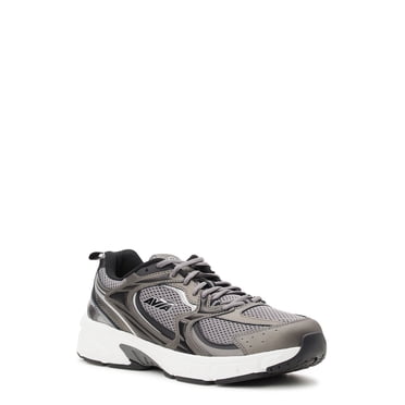 Avia 5000 Men's Athletic Sneakers – Wide Width, Gray/Blue, Mid Top, Size 8-13