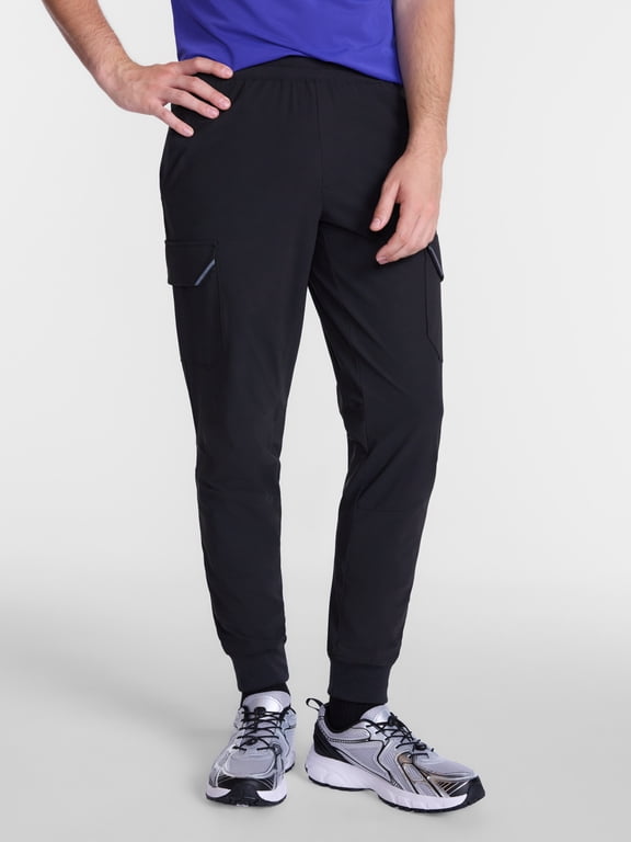 Men’s Performance Cargo Jogger Pants, Sizes XS-5XL