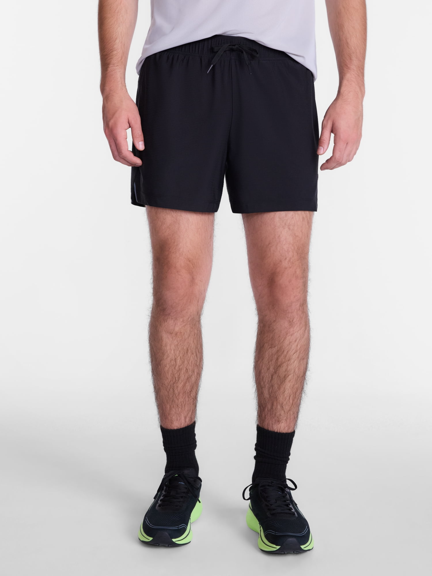 Avia Men's and Big Men's Performance Textured Shorts, 5'' Inseam, Sizes XS-5XB