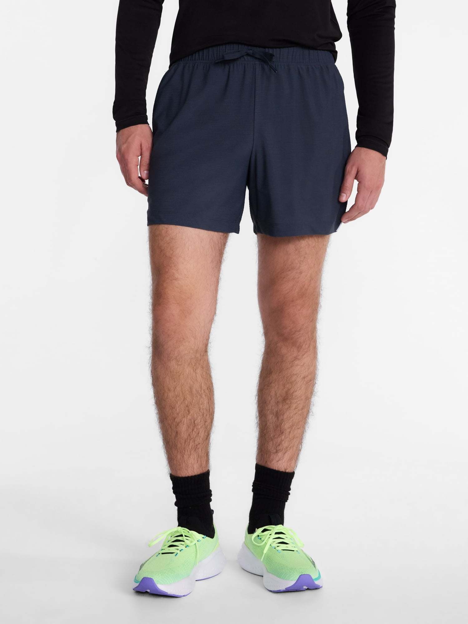 Avia Men's and Big Men's Performance Textured Shorts, 5'' Inseam, Sizes XS-5XB
