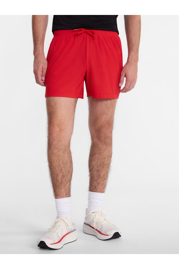 Men's and Big Men's Performance Textured Shorts, 5'' Inseam, Sizes XS-5XB