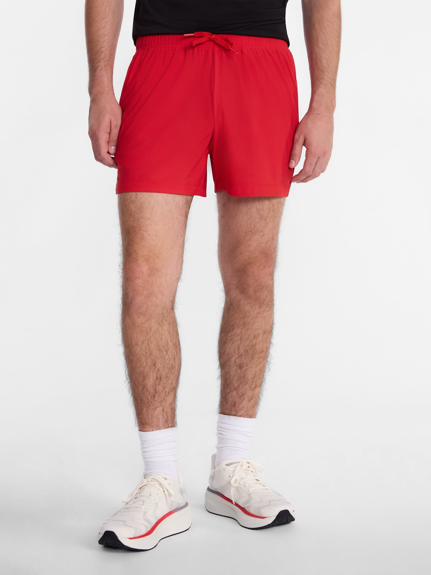 Avia Men's and Big Men's Performance Textured Shorts, 5'' Inseam, Sizes XS-5XB