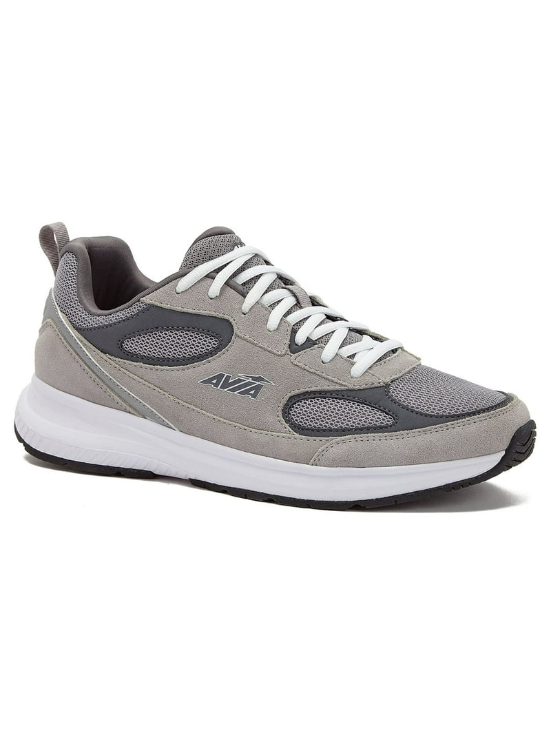 Avia Men's Wide Width Walking Sneaker, Lightweight, Durable