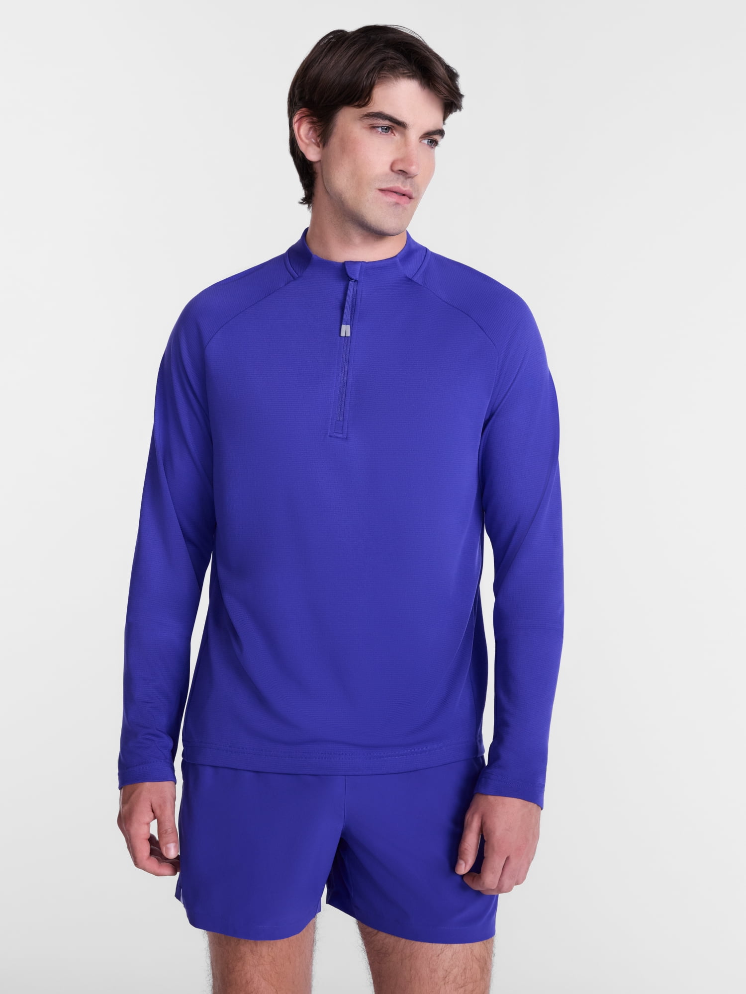 Avia Men's and Big Men's Performance Quarter Zip Pullover, Sizes XS-4XLT