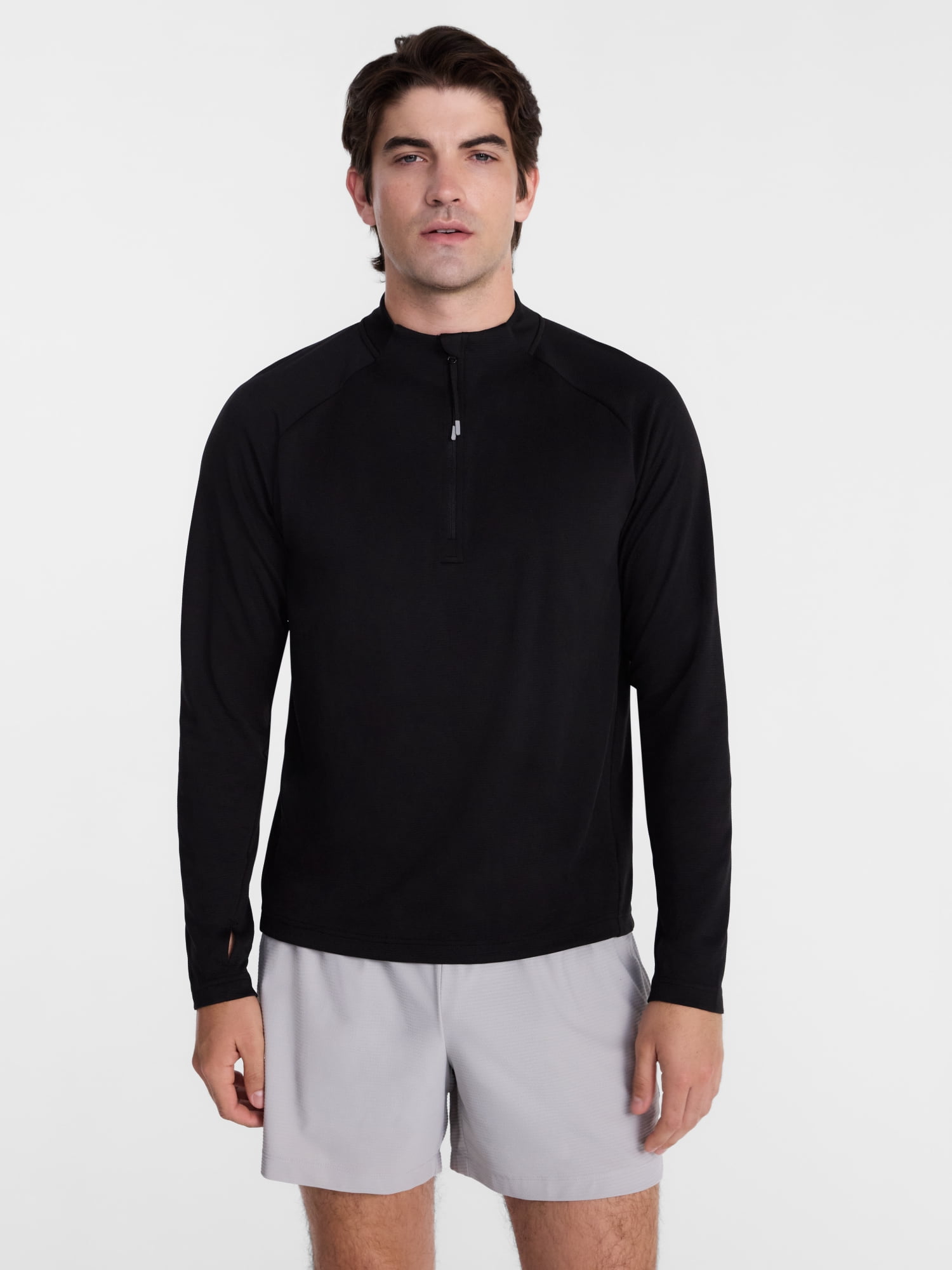 Avia Men's and Big Men's Performance Quarter Zip Pullover, Sizes XS-4XLT