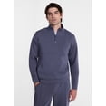 thumbnail image 1 of Avia Men's Twill ScubaKnit Quarter Zip Pullover Sweatshirt, Sizes XS-4XLT, 1 of 5
