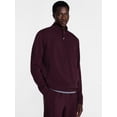 thumbnail image 1 of Avia Men's Twill ScubaKnit Quarter Zip Pullover Sweatshirt, Sizes XS-4XLT, 1 of 6
