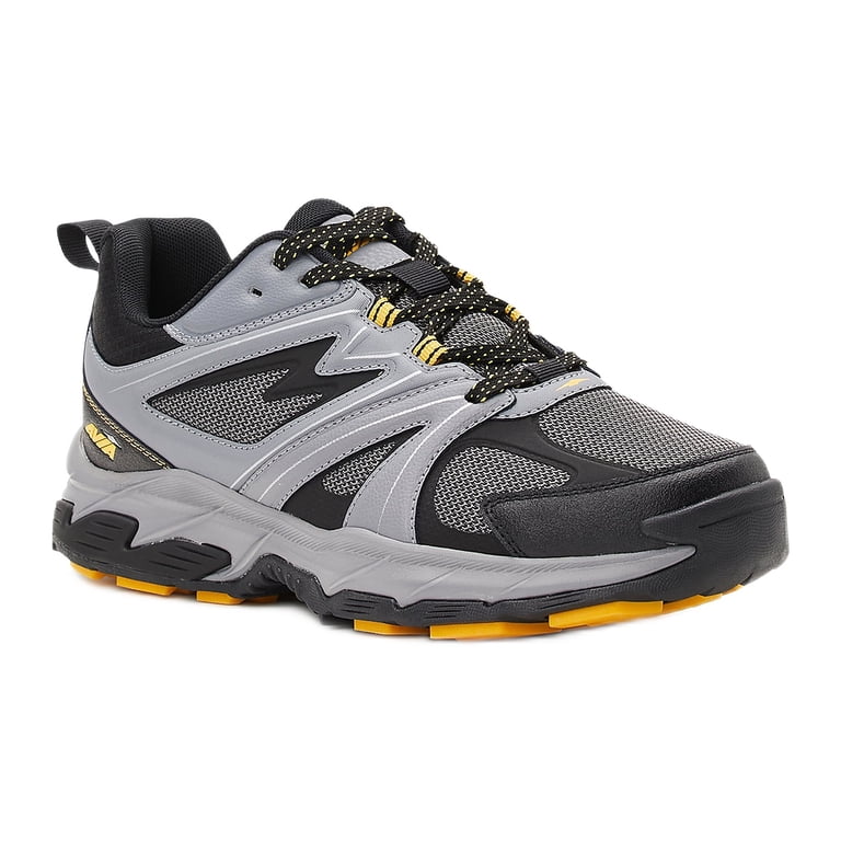 Avia Men's Talus Rugged Walking Shoes Leather Mesh Upper Durable