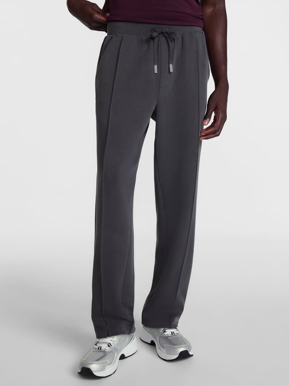 Men's Twill ScubaKnit Open Hem Sweatpants, Size XS-4XLT