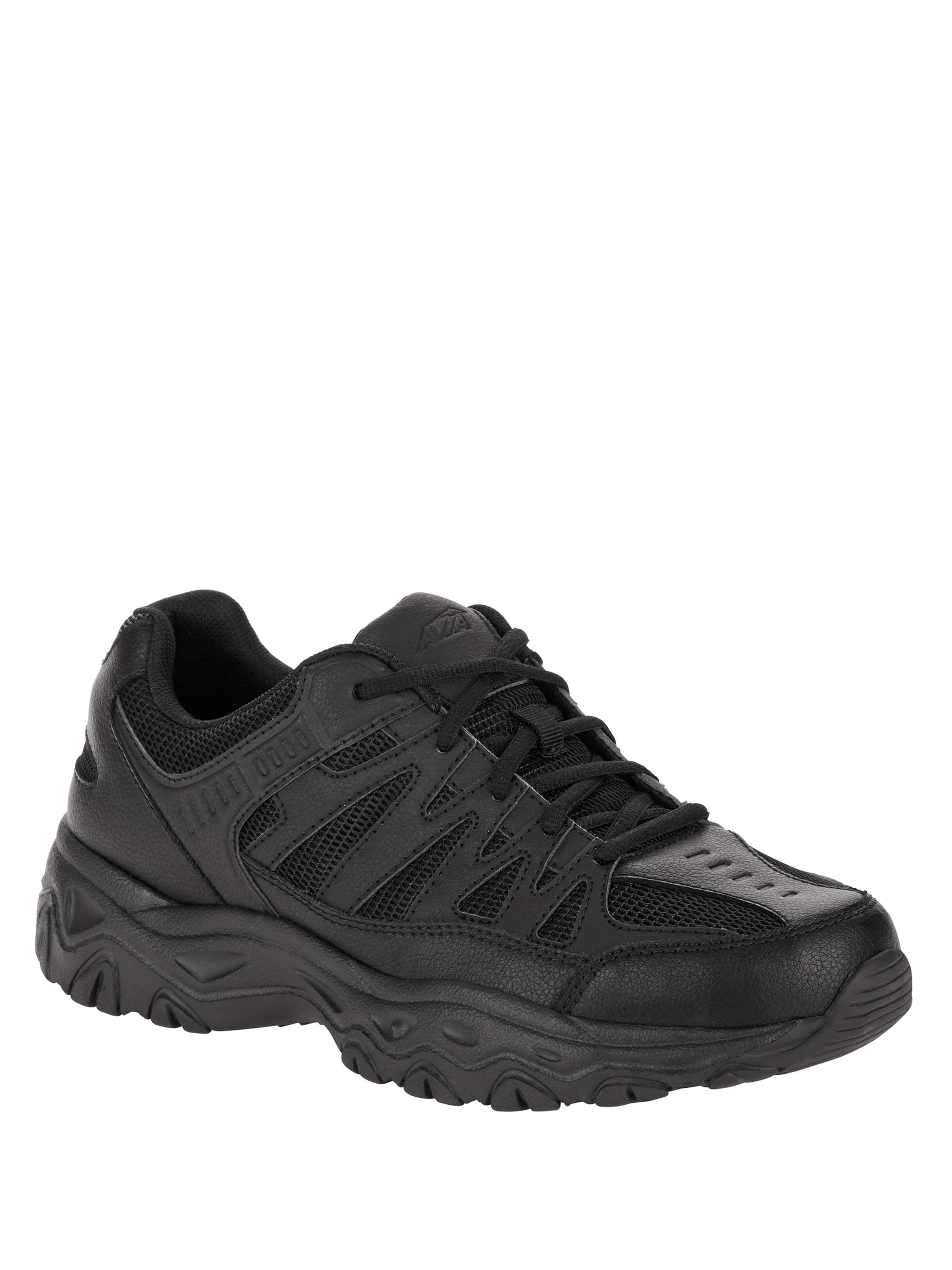 Avia Men\'s Black Quickstep Shoes NWT SIZE 8.5 Avia Quickstep Wide Width Lace-Up Men main image 2