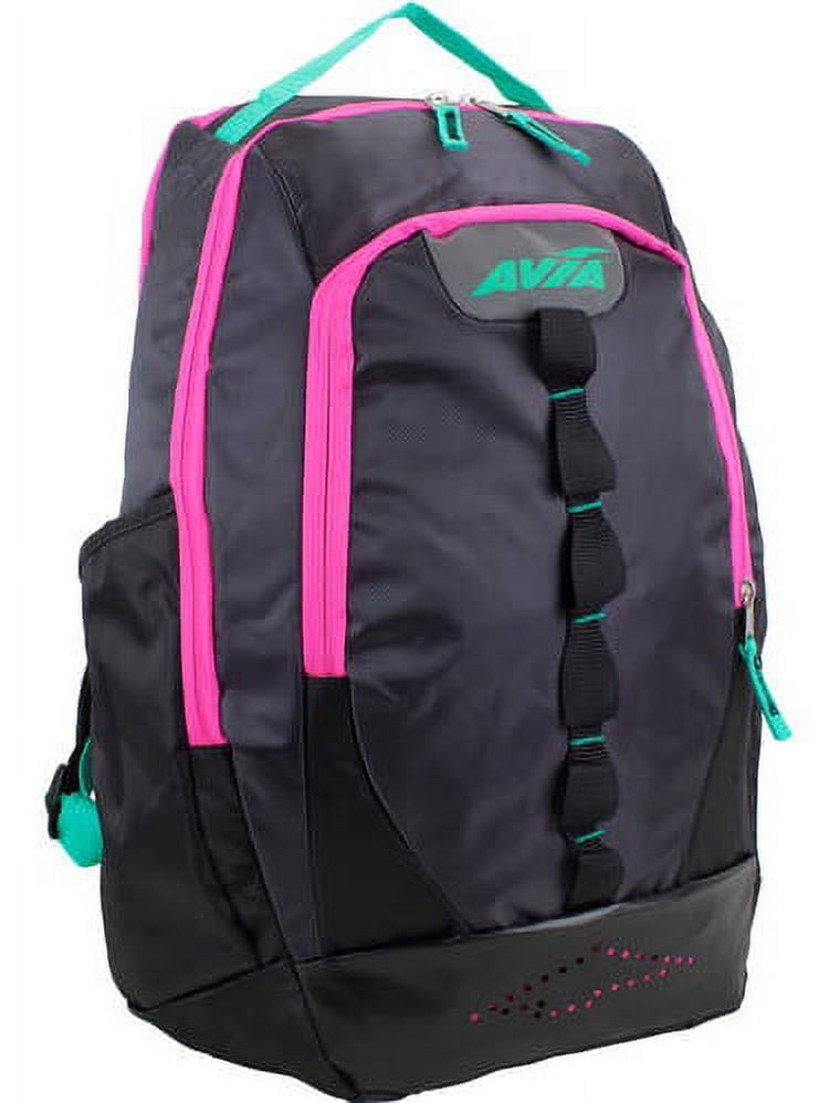 Avia Sleek Sport Backpack - Durable 100% Polyester Material - Walmart.com
