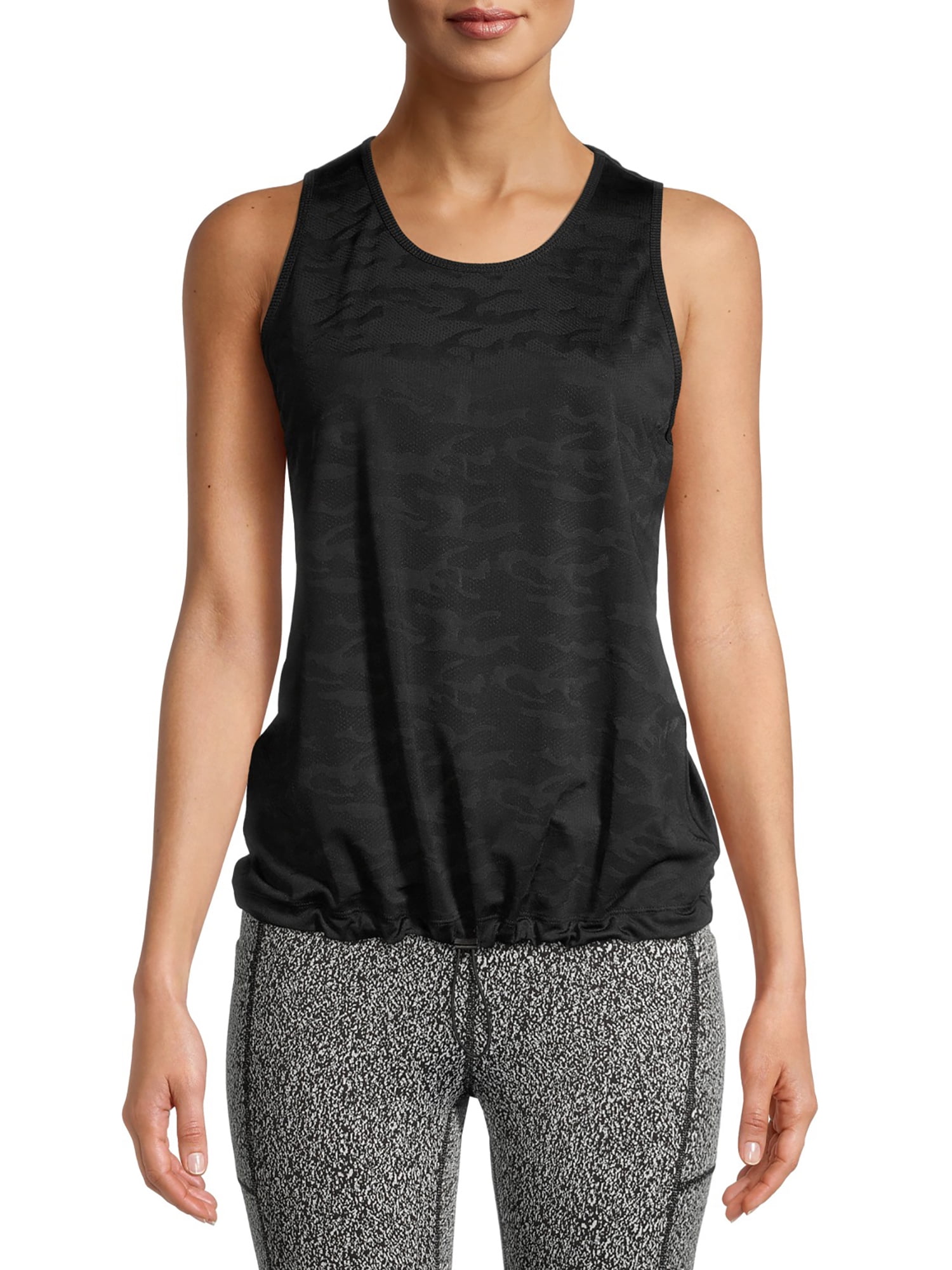 Avia Sleeveless Relaxed Fit Recycled Polyester Spandex Tank Top 