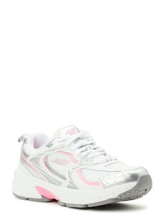 Avia Women's A9999W Athletic Shoes - White/Grey/Dark Pink Sports