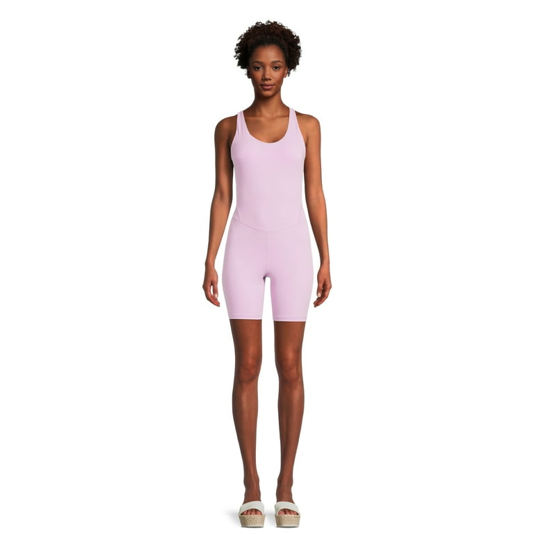 Avia Women s Active Romper with Built In Bra Sizes XS XXXL