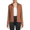 thumbnail image 1 of Avia Women's Active Full Zip Long Sleeve Jacket with Thumbholes and Sport Watch Opening, 1 of 5