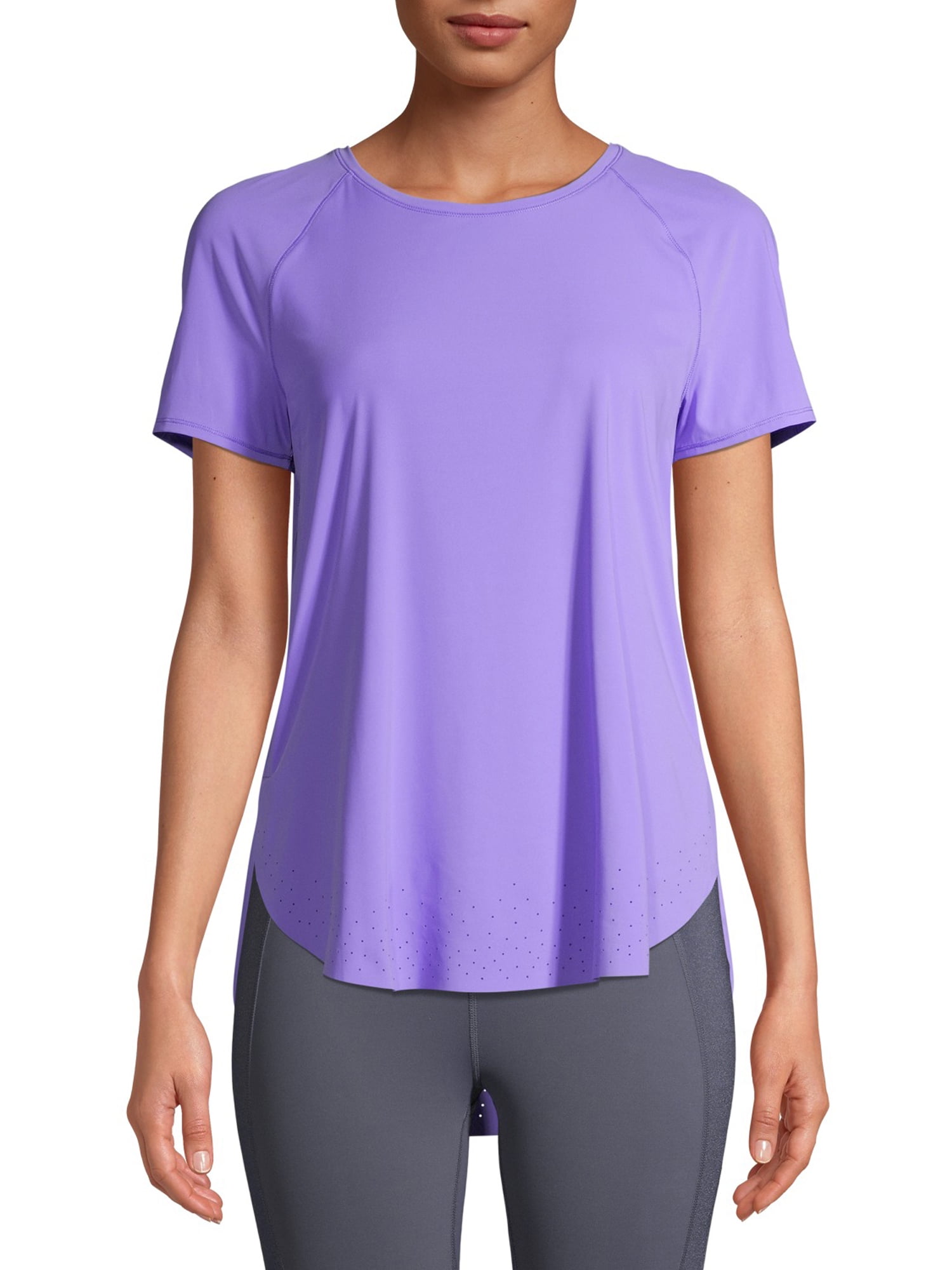 Avia Women's Active Perforated Hem Tee