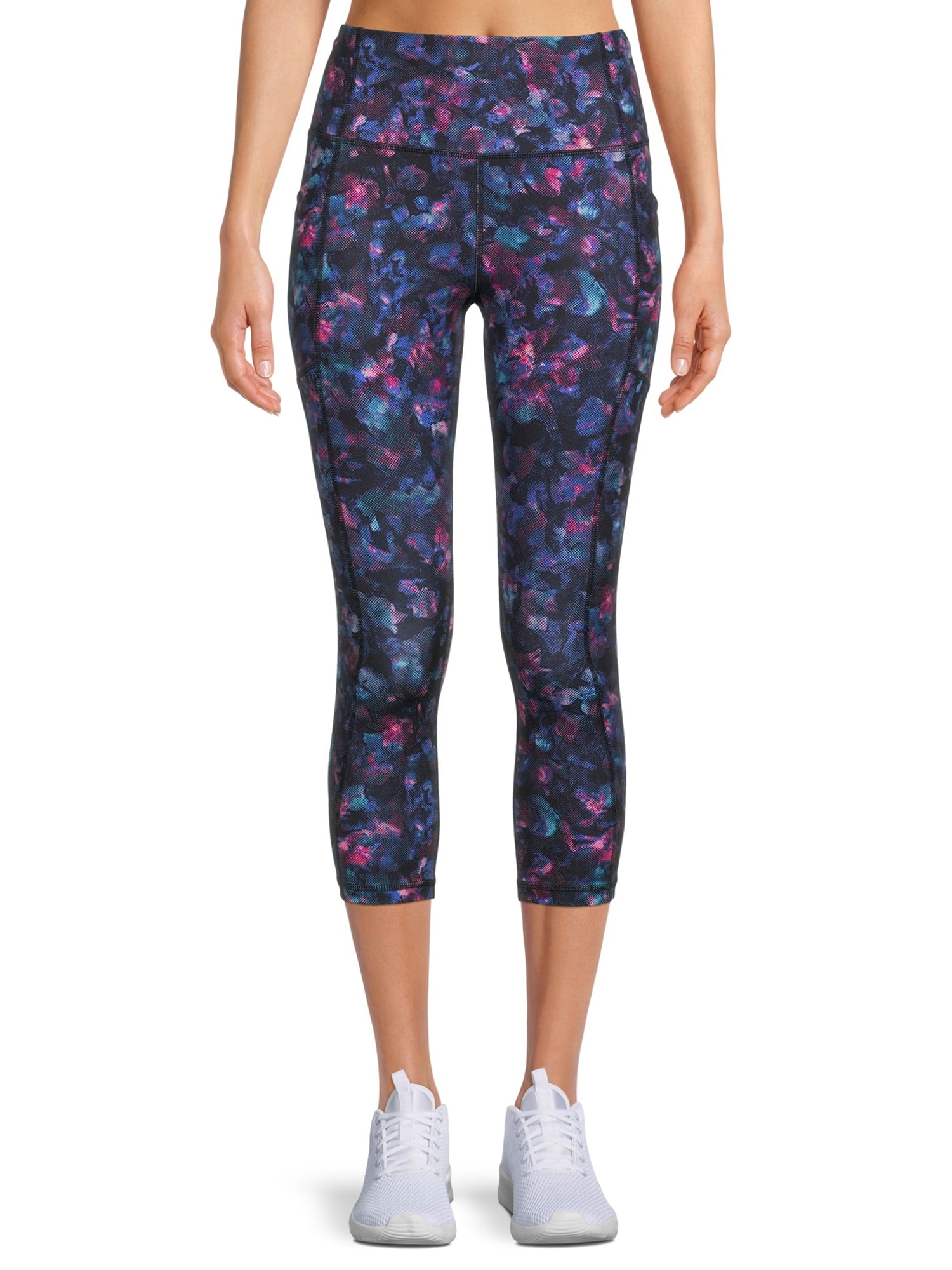 Avia Women's Active Performance Print Capri Pants