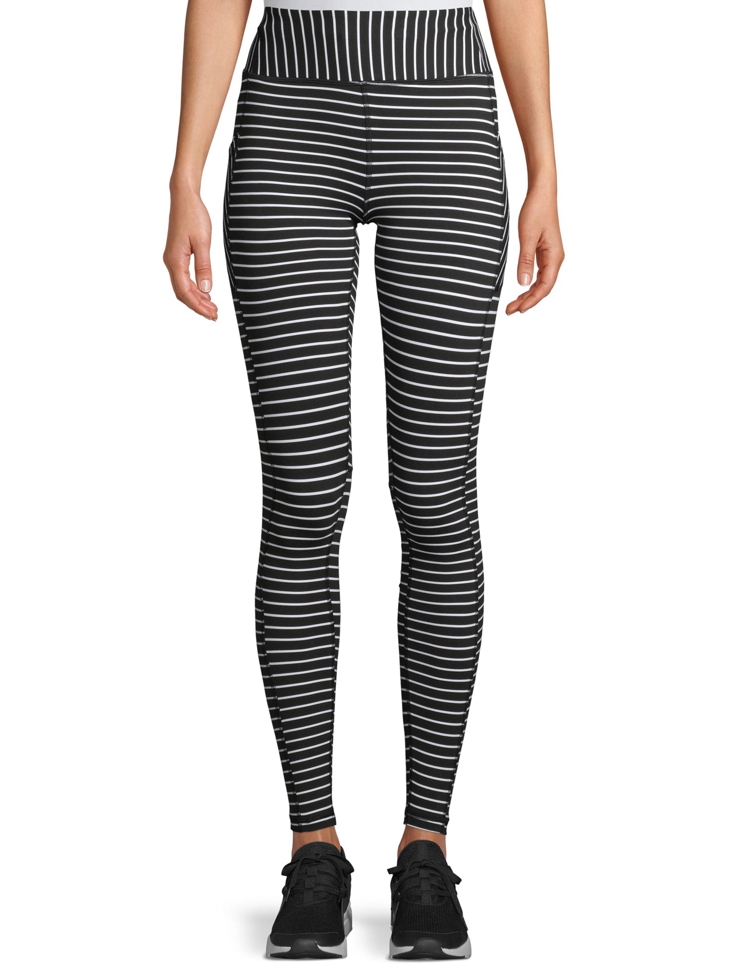 Women's cheap striped leggings