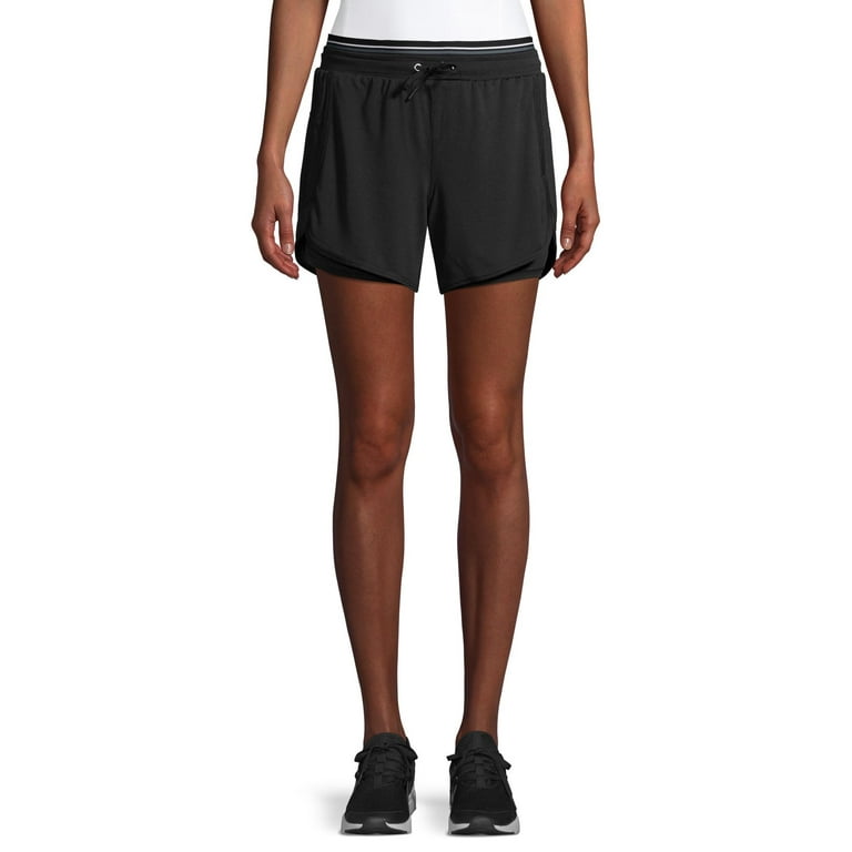 Avia women's active running shorts with bike liner hotsell