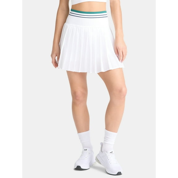 Avia Women's and Women's Plus Active Seamless Pleated Skort, Sizes XS-4X
