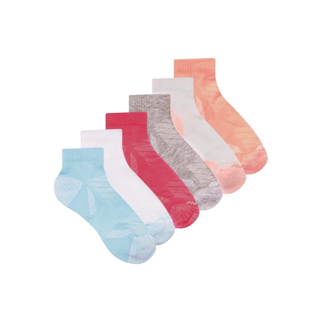 Avia Women's All Sport Athletic Cushion Ankle Socks, 6-Pack