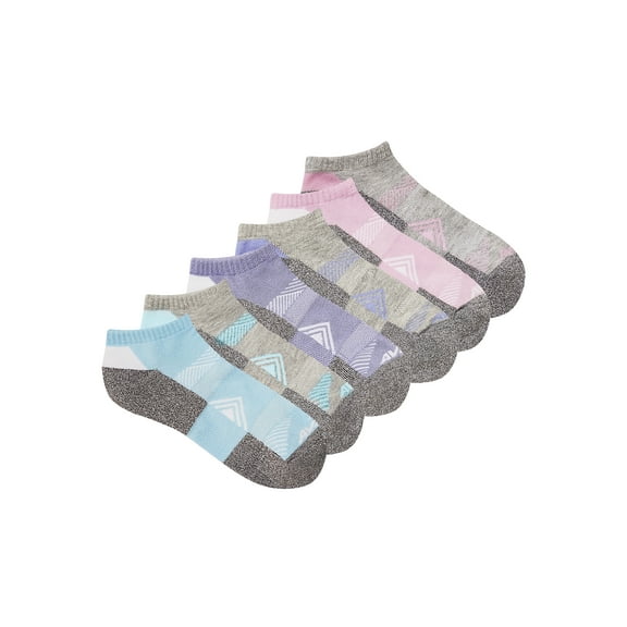 Avia Women's All Sport Cushion Low Cut Socks, 6-Pack