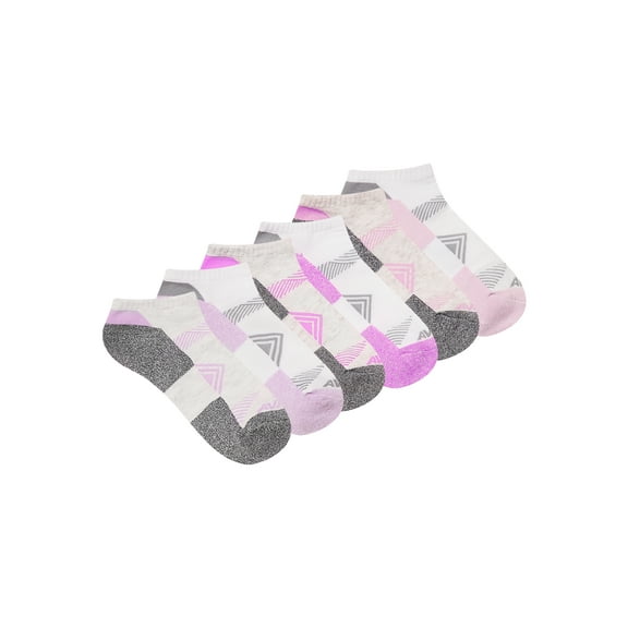 Avia Women's All Sport Cushion Low Cut Socks, 6-Pack
