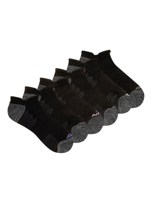Women's All Sport Cushion Low Cut Socks with Tabs, 6-Pack