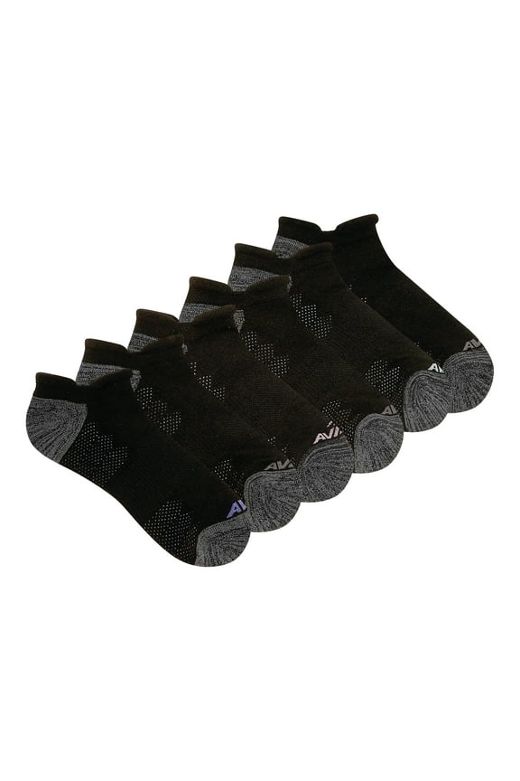 Women's All Sport Cushion Low Cut Socks with Tabs, 6-Pack