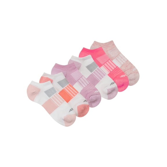 Avia Women's All Sport Athletic Cushion No Show Socks, 6-Pack