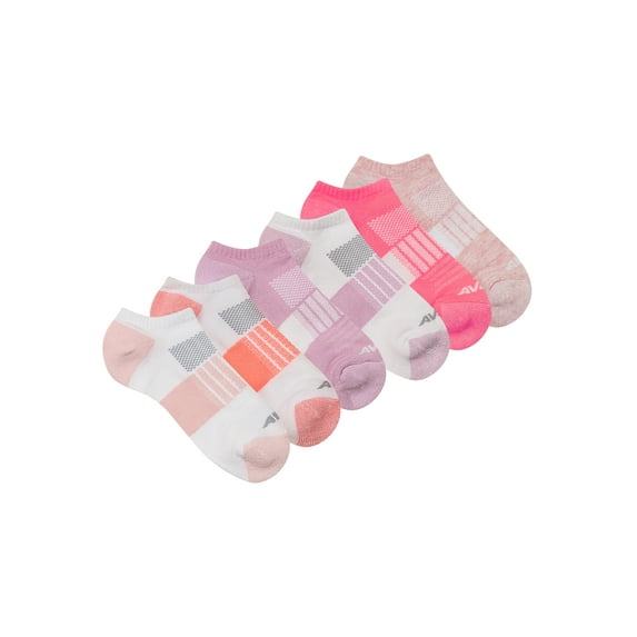 Avia Women's All Sport Athletic Cushion No Show Socks, 6-Pack