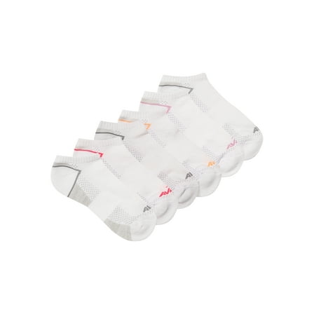 Avia Women's All Sport Cushion No Show Socks, 6-Pack