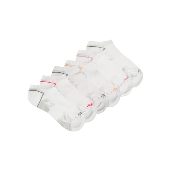 Avia Women's All Sport Cushion No Show Socks, 6-Pack