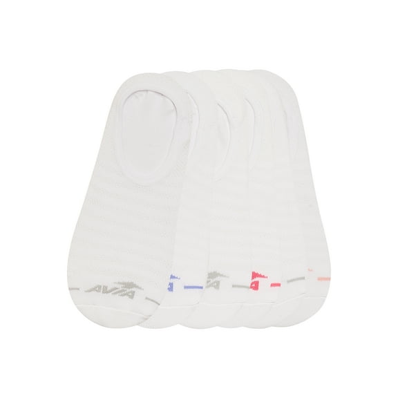 Avia Women's All Sport No Show Liner Socks, 6-Pack