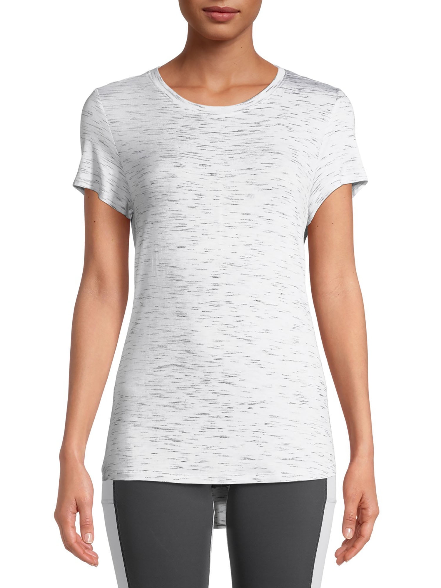 Avia Women's Athleisure Commuter Short Sleeve TShirt